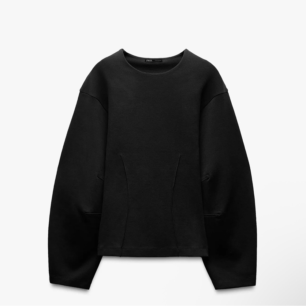 Zara Black Women's Sweatshirt